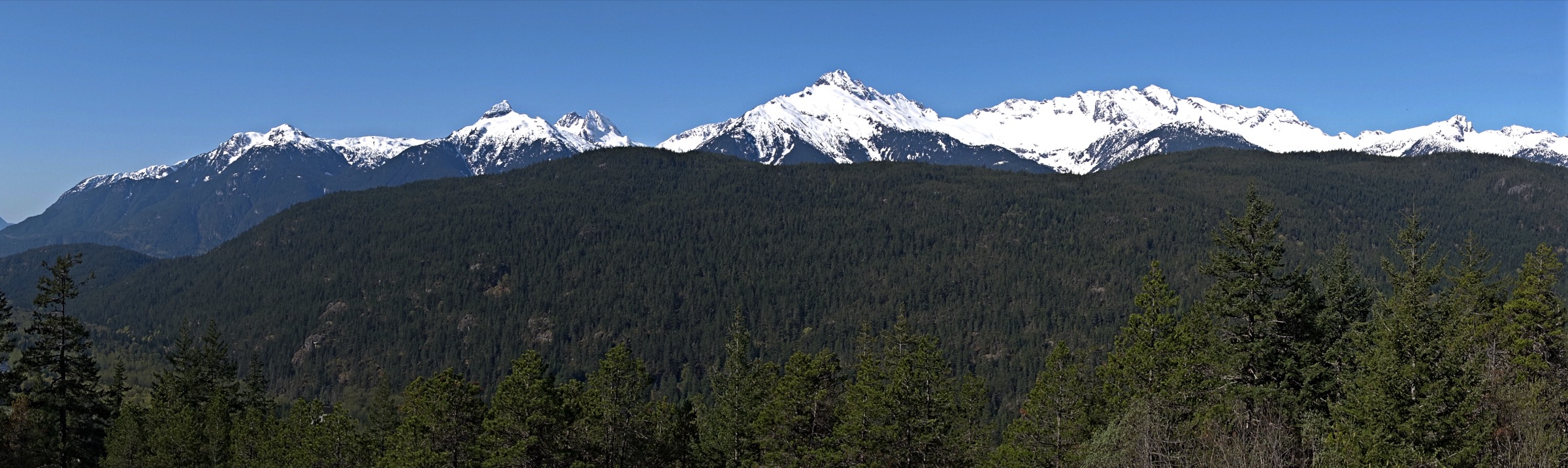 The Tantalus Range in British Columbia