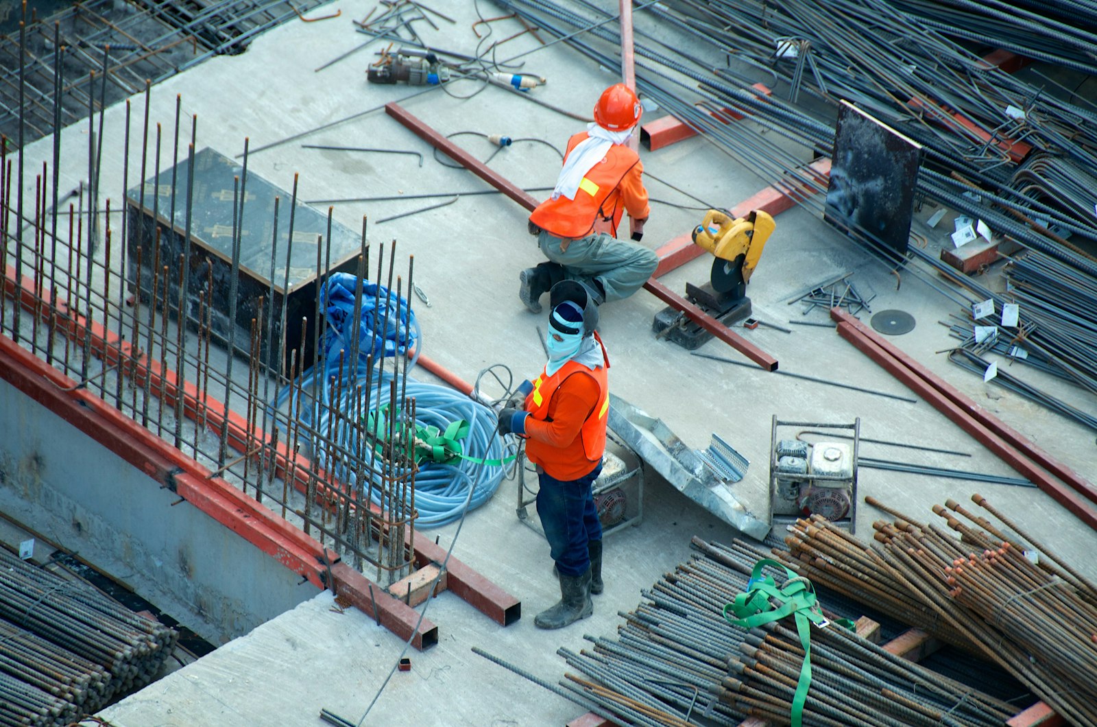 Commercial building under construction