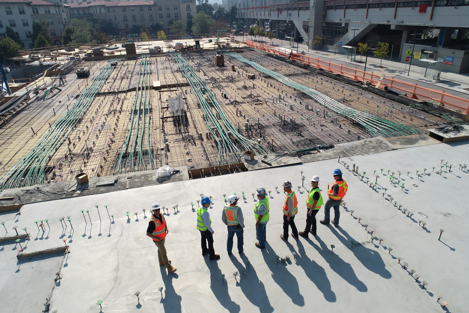 Shewálh crew on site