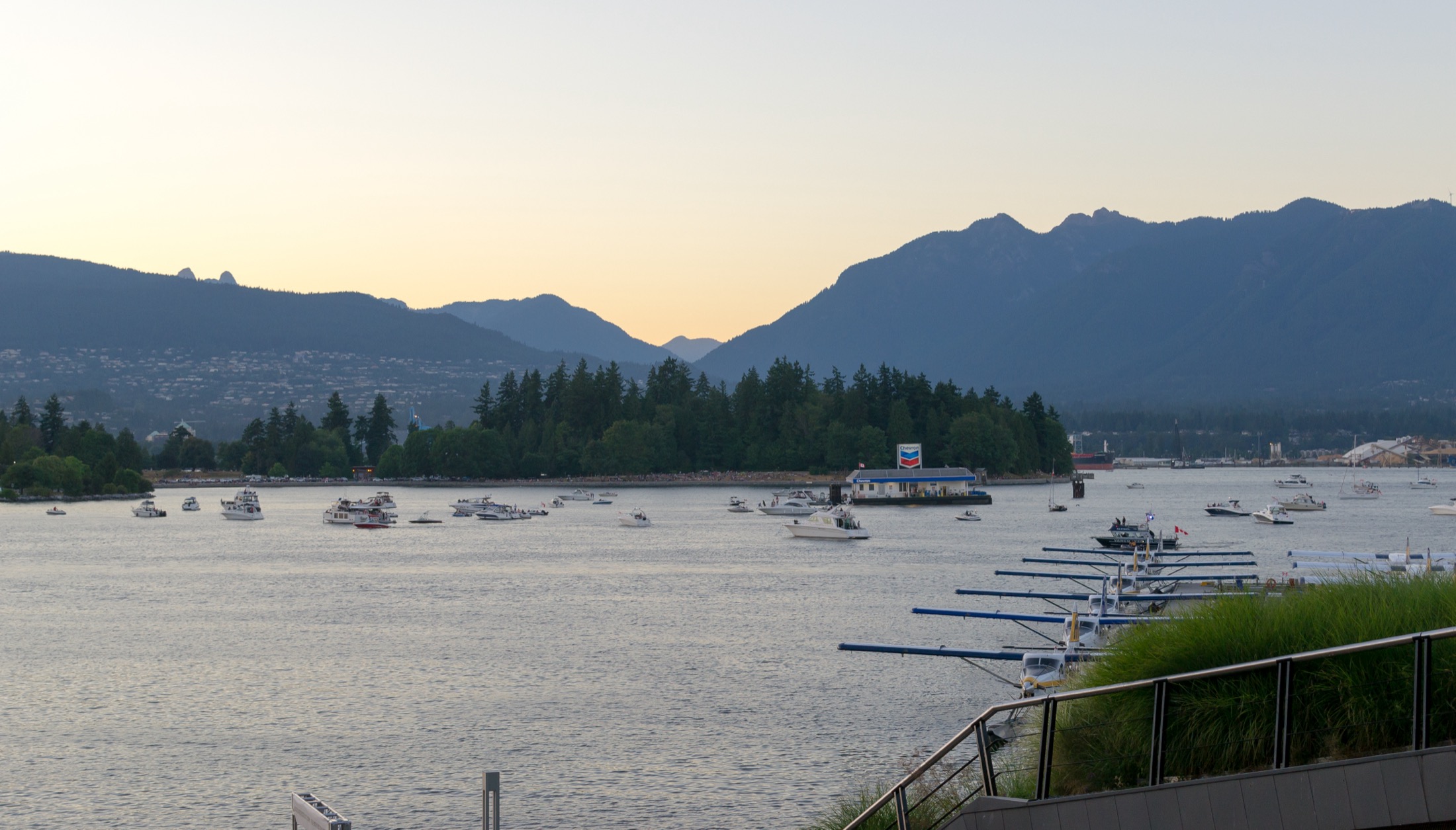 Coal Harbour and the North Shore mountains, Vancouver